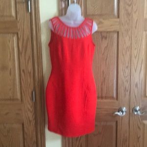 Red dress